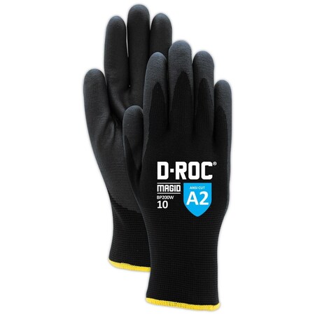 Magid DROC Water Repellent Thermal Foam Nitrile Coated Work GloveCut Level A2, PR BP200W9